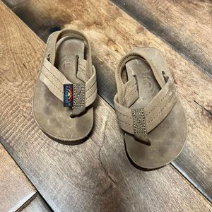 Toddler Rainbow flip flops